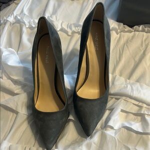 Nine West Gray Stiletto Heels Classic Pumps